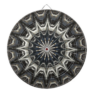 Diana Diseño Kaleidoscope Arte Blanco Gris Azul Negro