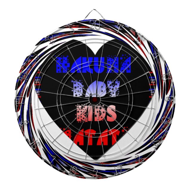 Diana Diseño para niños de Hakuna Matata azul negro Haku (Frente)