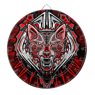 Diana Diseño Totémico Tribal Haida de Lobo