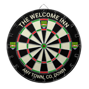 Diana Distrito de Irish Down Ireland Dartboard