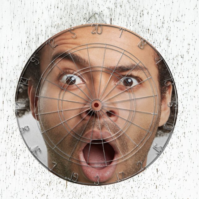 Diana Diversión con Foto Personalizada (Personalized Photo Fun Dart Board)