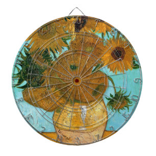 Diana Doce girasoles en una bolsa (pintura de vida fija)