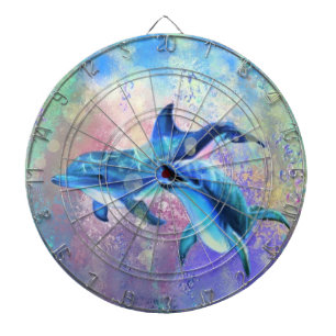 Diana Dolphin Couple Dart Board Happy Family