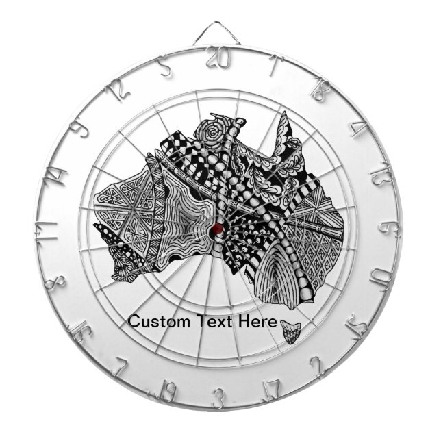 Diana Doodle de mapas de Australia (Frente)