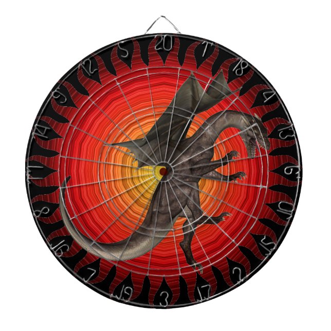 Diana Dragon Dart Board (Frente)