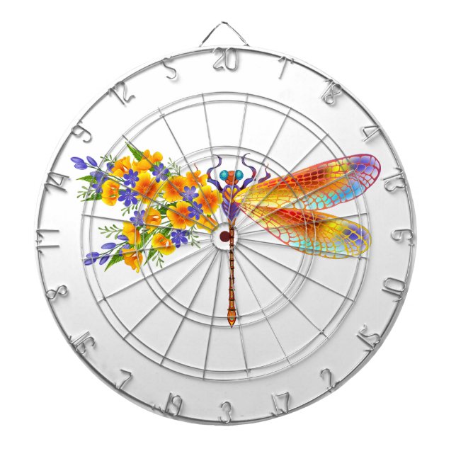 Diana Dragón de flores amarillas (Frente)