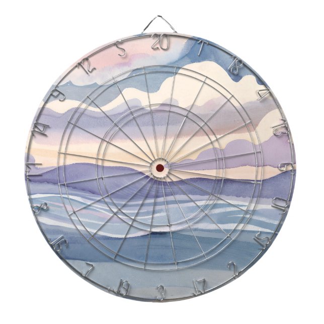 Diana Dreamy Ocean Waves | Watercolor (Frente)