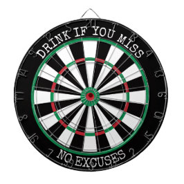Diana Drink If You Miss – No Excuses Dartboard