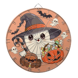 Diana Dulce Fantasma de Halloween al Estilo Kawaii
