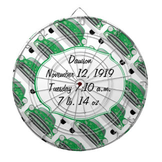 Diana Dulce Green Retro Car Baby Shower Regalos
