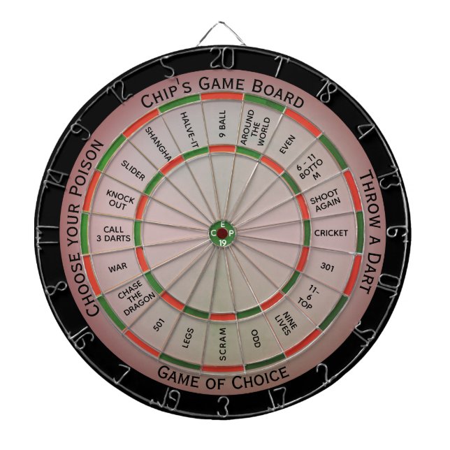 Diana Easy Text Personal Regulation Dart Board (Frente)