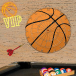 Diana El arte del baloncesto de naranja moderno y negro<br><div class="desc">Naranja moderno y personalizado Baloncesto tablero de béisbol Baloncesto equipo deportivo de primer nivel Baloncesto Deportes tablero personalizado</div>