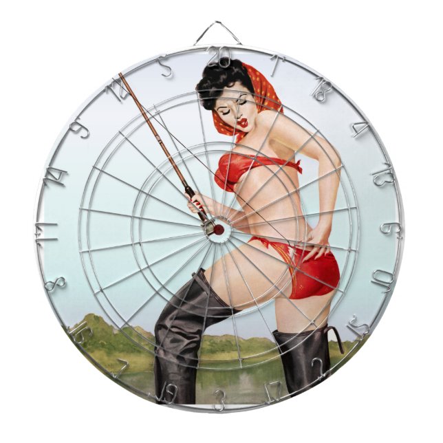 Diana El Chica de pesca de Pin Pin Up de hoy (Frente)