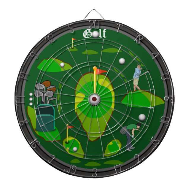 Diana El golf se divierte el Dartboard (Frente)
