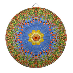 Diana El Naranja de la cosecha del Sol Kaleidoscopio Azu