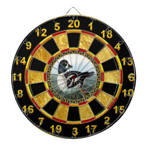 Diana El pato silvestre blanco y negro ducks la natació