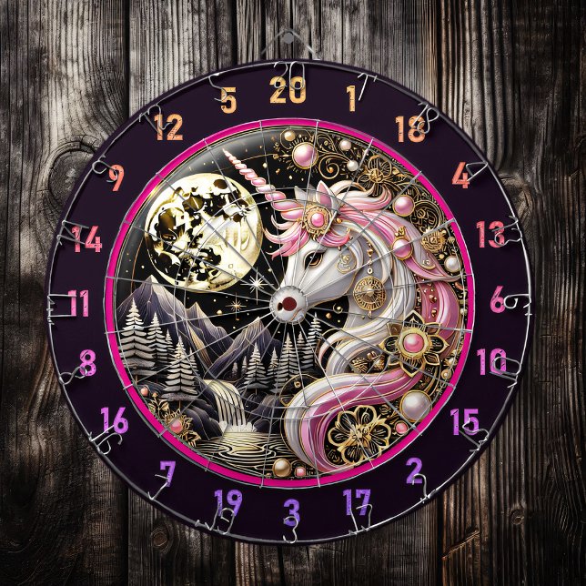 Diana El Unicornio rosado irradia gracia y fuerza (Subido por el creador)