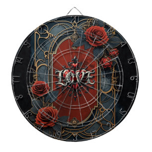 Diana Elegancia steampunk vintage rosas de amor de reloj