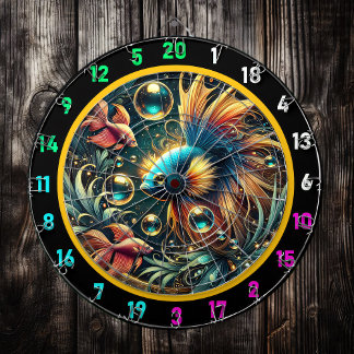 Diana Elegancia tropical Diseño Betta Dartboard
