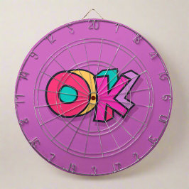 Diana Elegante Guay Colorful "OK" Negrita Deportes Purpl