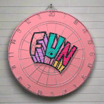 Diana Elegante Guay Colorous "Divertido" Pink Trendy Spo<br><div class="desc">Ascender tu sala de juegos con nuestro elegante tablero Guay 'Fun' Bold Colored Trendy Sports Dart. Con tonos vivos y un diseño "Divertido",  este dart board le aporta un toque de estilo y emoción a su configuración de juego.</div>