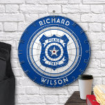 Diana Emblema de la policía<br><div class="desc">La Junta de Emblema Dart de la Policía es una gran manera de mostrar tu apoyo y divertirte haciéndolo. Fácil de personalizar con su nombre e iniciales. Personalizar para que coincida con el estilo o agregue más texto mediante el botón Editar diseño.</div>