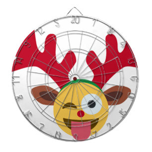 Diana emoji de guiño al reno de Navidad
