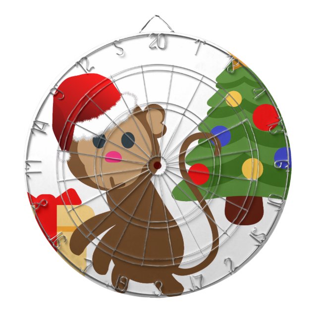 Diana emoji de monos santa claus (Frente)