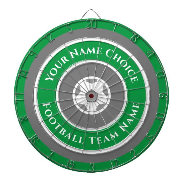 Diana Equipo deportivo personalizado en Green Dart Board (Frente)