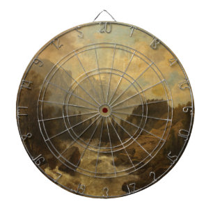 Diana Escena del paisaje forestal (por Josef Kriehuber)