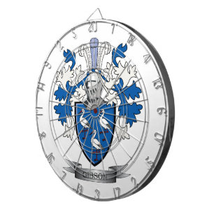 Diana Escudo de armas del escudo de la familia de Gibson