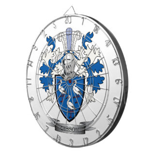 Diana Escudo de armas del escudo de la familia de Gibson