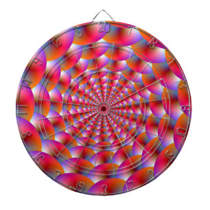Diana Espiral de pizarra de esferas en rosa y violeta