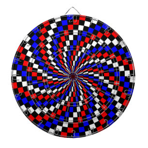 Diana Espiral del verificador azul blanco rojo de Kennet