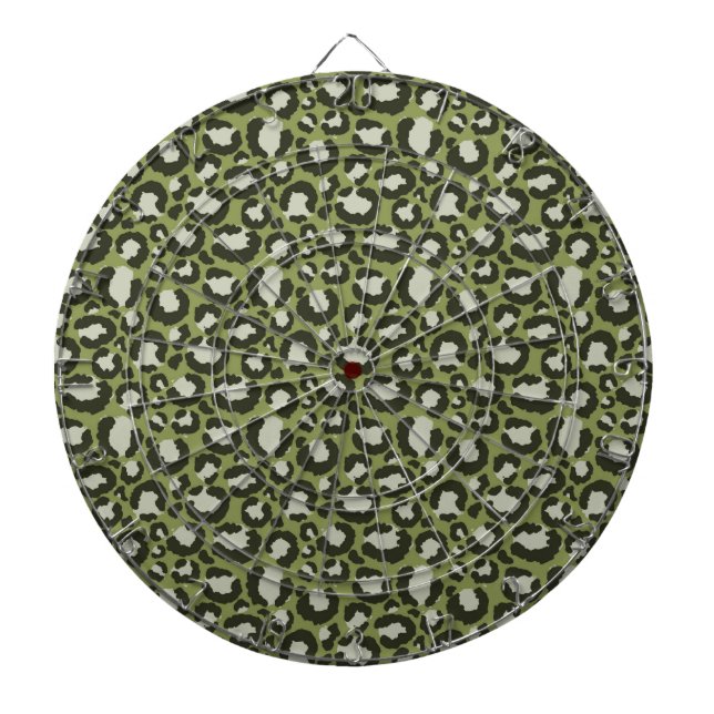 Diana Estampado De Animal De Lunares De Leopardo Verde M (Frente)