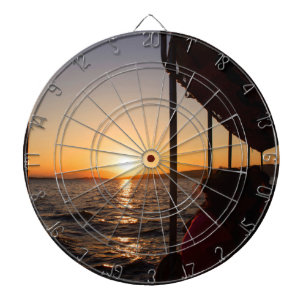 Diana Estilo de vida egeo en barco al atardecer en veran