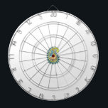 Diana Estilo decorativo, verde azul oscuro, wattle<br><div class="desc">La emoción del juego. La tensión en el aire. En el momento en que el dardo deja tus dedos, buscando la perfección. Cada pizarra cuenta una historia—de victorias celebradas, rivalidades encendidas y destrezas perfeccionadas por innumerables lanzas. Ya sea que sea un jugador experimentado persiguiendo al toro o un competidor casual...</div>