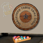 Diana Estrella de tono de madera rústica grano de madera<br><div class="desc">La Junta de arte de madera de roble Rustic Tone Star Wooden Grain se personaliza con el nombre</div>