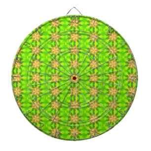 Diana estrellas doradas en tablón verde