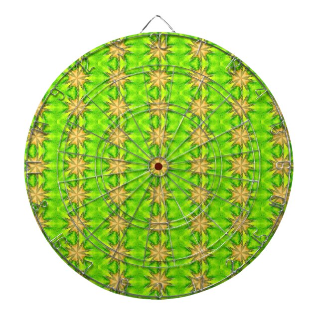Diana estrellas doradas en tablón verde (Frente)