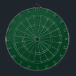 Diana Evergreen Green Dart Board<br><div class="desc">Placa Dart con fondo Evergreen Green lista para tu texto o imágenes.</div>
