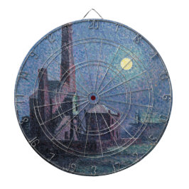 Diana Fábrica a la luz de la luna (paisaje urbano) (Luce