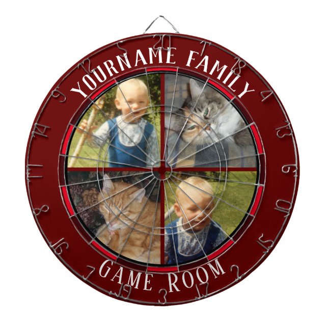 Diana Familia Nombre Cuatro Sala De Juegos De Fotografía (Frente)