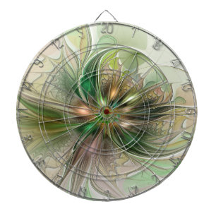 Diana Fantasía abstracta moderna y colorida Flor fractal
