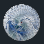 Diana Fantasía dinámica Resumen tonos azules arte fracta<br><div class="desc">Arte fractal moderno,  abstracto y único con tonos azules. Diseñar para tu tablero y más.</div>