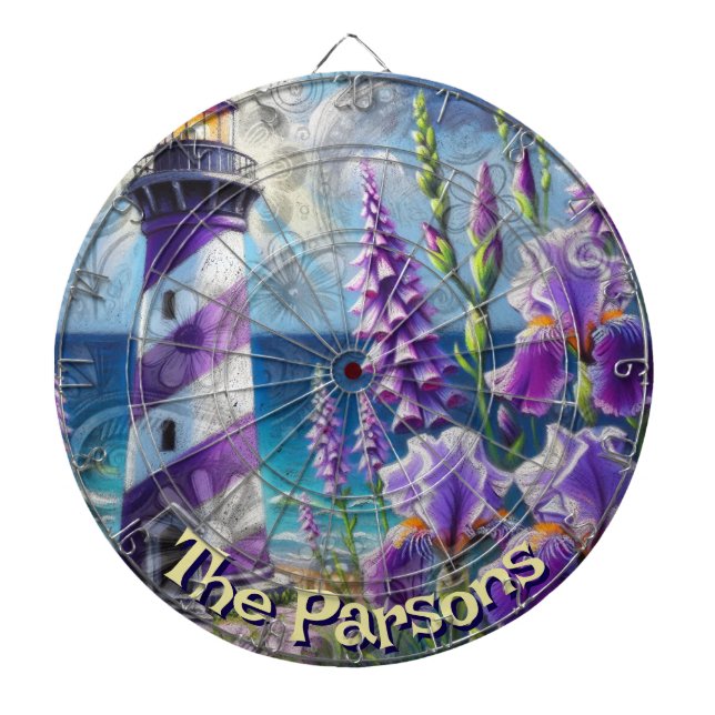 Diana Faro morado con Foxglove e Iris personalizado (Frente)