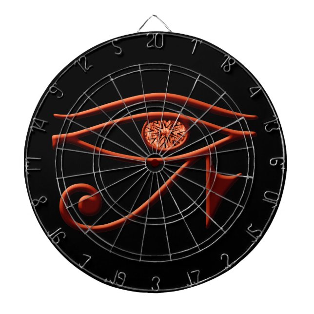 Diana Fiery Eye Of Horus Dart Board (Frente)