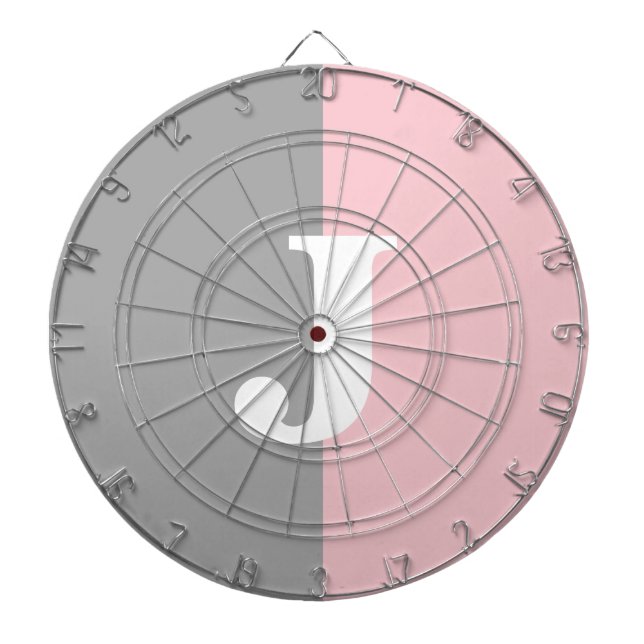 Diana Fiesta de la Casa Blanca Gris Rosa Monograma (Frente)