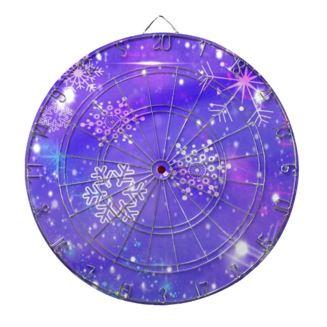Diana Fiesta de Navidades de Estrellas de Snowflake Purp (Frente)