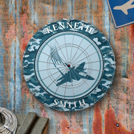 Diana Fighter Jet y Camo Dart Board